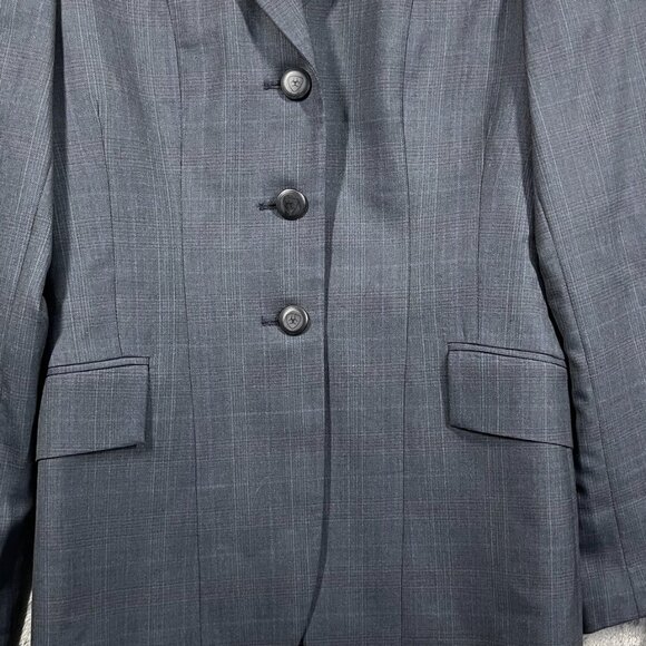 Ariat Pro Series Blazer Womens 8R Gray 100% Wool Equestrian Show Coat Jacket - Picture 3 of 14